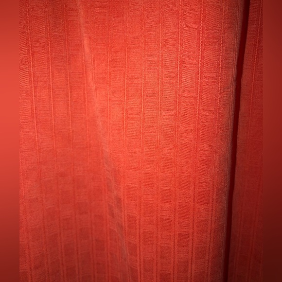 Tommy Bahama 💯 Silk Short Sleeve Button Down Rust Color Shirt men’s sz XXL - Picture 9 of 10